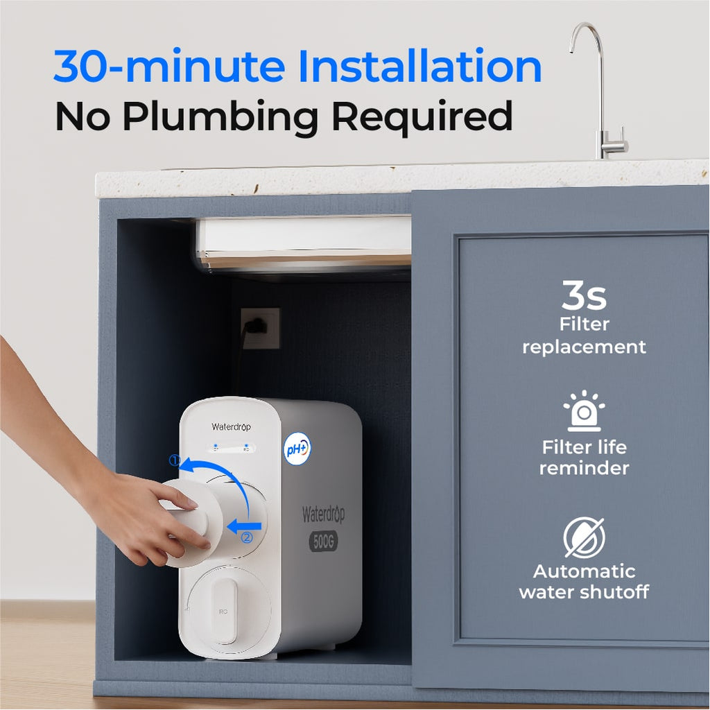 Waterdrop G5P500A Alkaline Reverse Osmosis Water Filter
