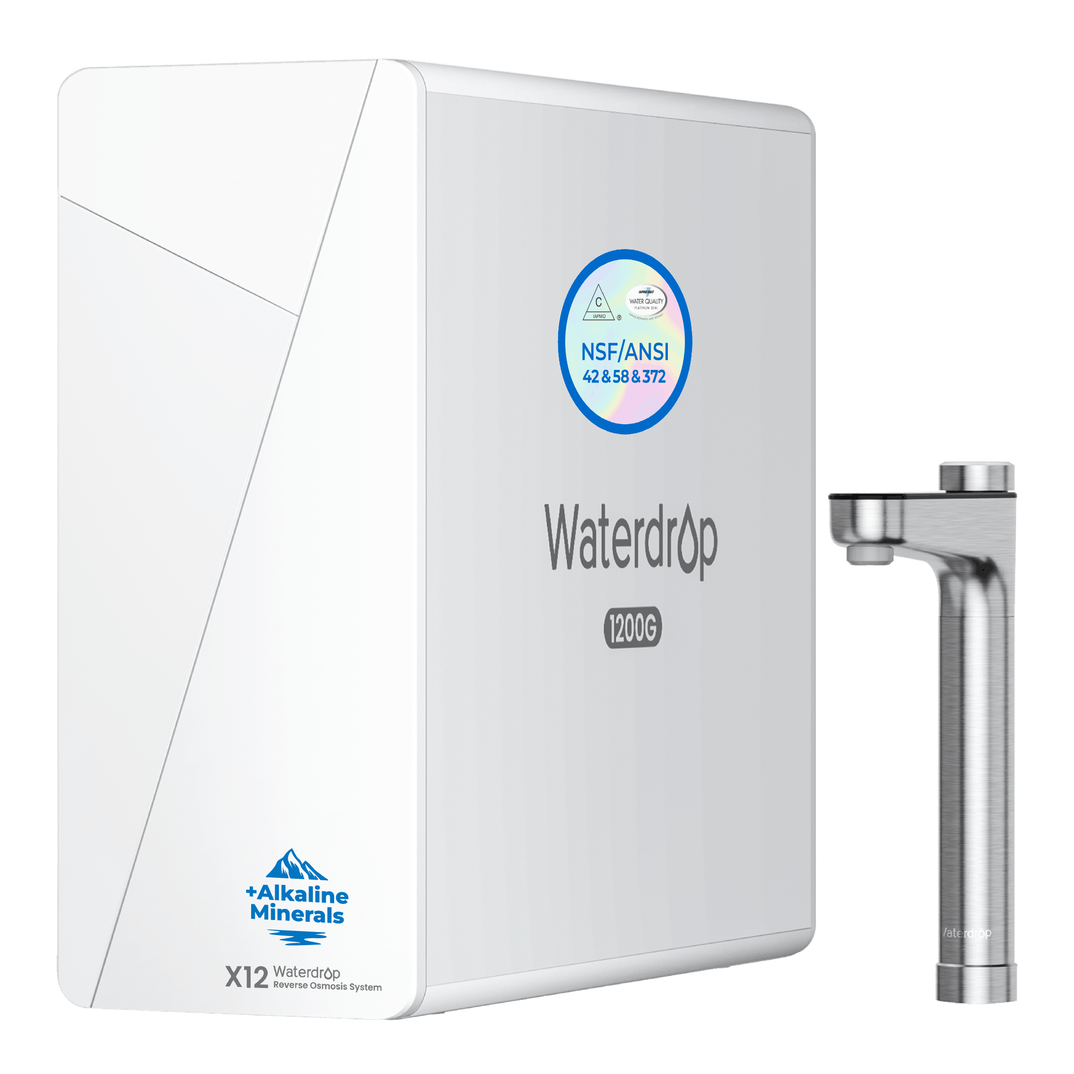 Waterdrop X Serie ëmgedréint Osmose System, X12