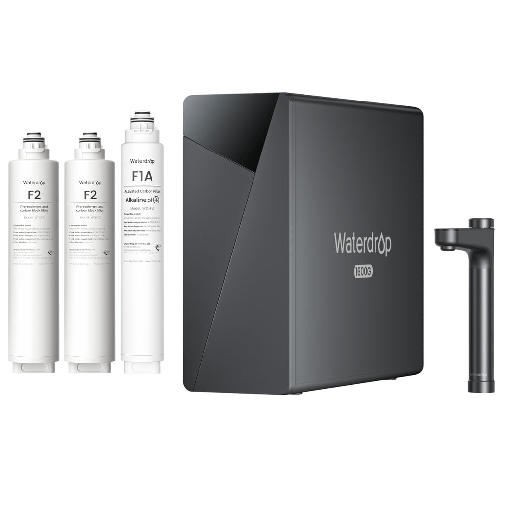 Waterdrop X16 Reverse Osmosis System with Replacement Filter Combo