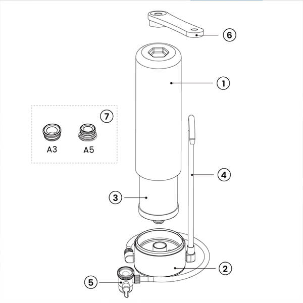 1200 GPD Rapid Flow Fill a cup in 3s