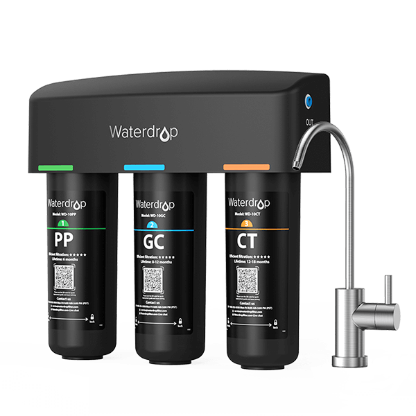 Osmoseur Inverse 1600 GPD + Minéraux | Eau Pure au Robinet Osmoseur Inverse 1600 GPD + Minéraux | Eau Pure au Robinet
