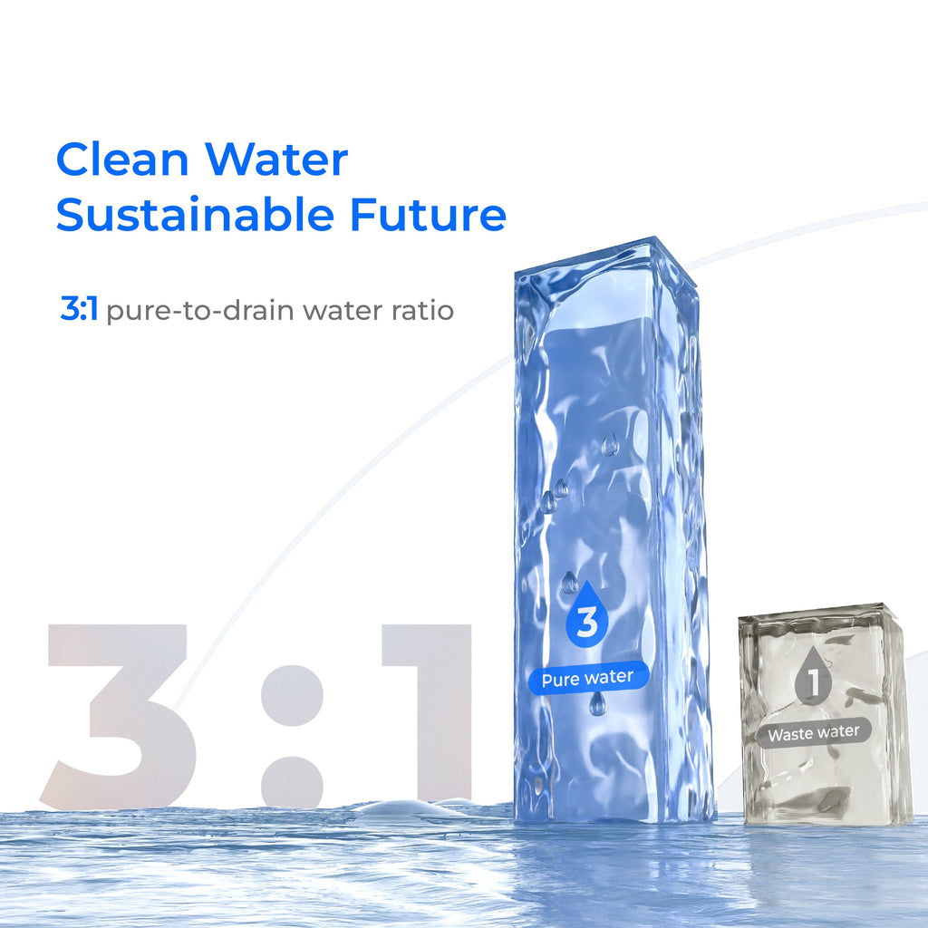 Waterdrop C1H Sistem de osmoză inversă cu apă caldă instantanee