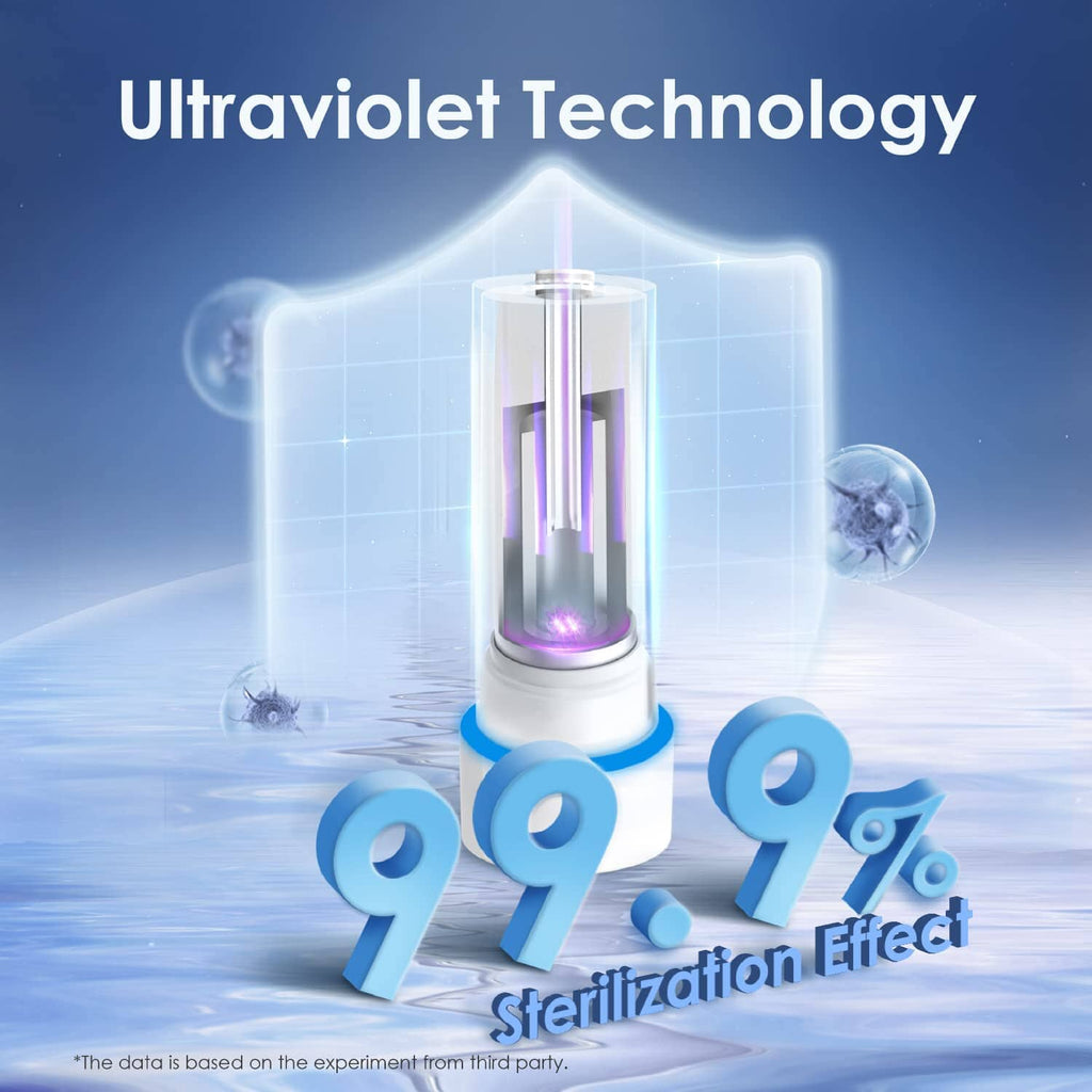 800 GPD Tankless RO System with UV Sterilizing Light - Waterdrop G3P800 -BFC2