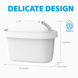 Waterdrop Remplacement pour Brita Maxtra+ Filtre à eau pour pichet WD-07