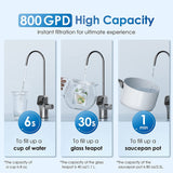 800 GPD Tankless RO System with UV Sterilizing Light - Waterdrop G3P800 -BFC2