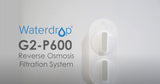Kit combiné de système RO de reminéralisation Waterdrop G2P600