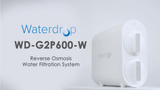 Kit combiné de système RO de reminéralisation Waterdrop G2P600