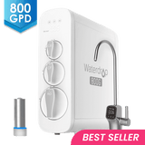 800 GPD Tankless RO System with UV Sterilizing Light - Waterdrop G3P800 -BFC2