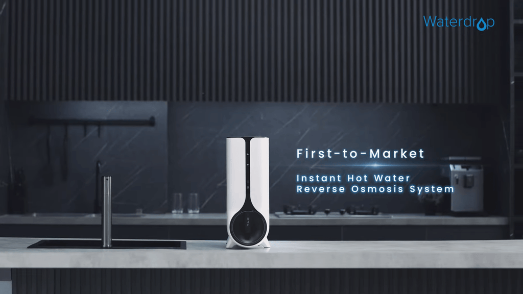 K6 Instant Hot Water Dispenser med KJF filter - Vanddråbe K6