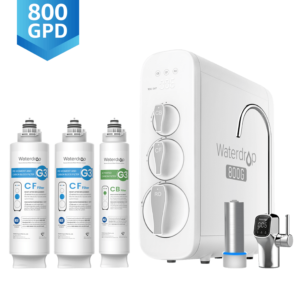 Waterdrop G3P800 Sistema RO sotto il lavello