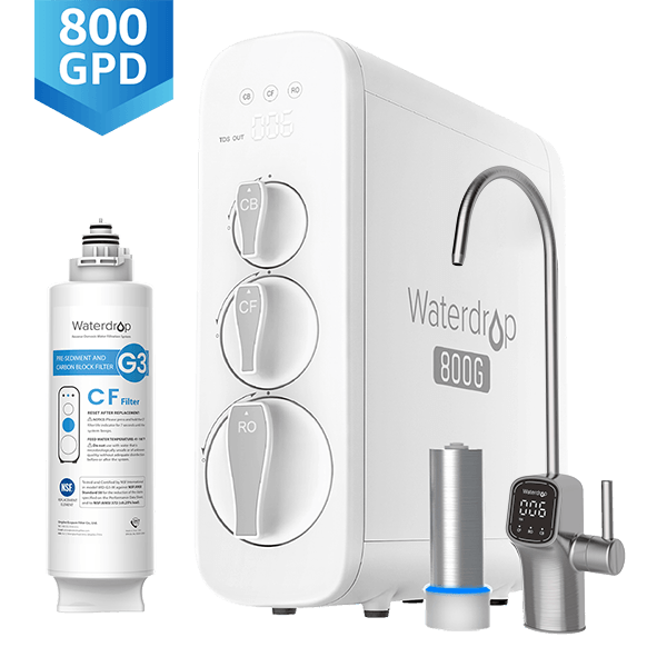 G3P800 RO System Combo Kit - Waterdrop G3P800