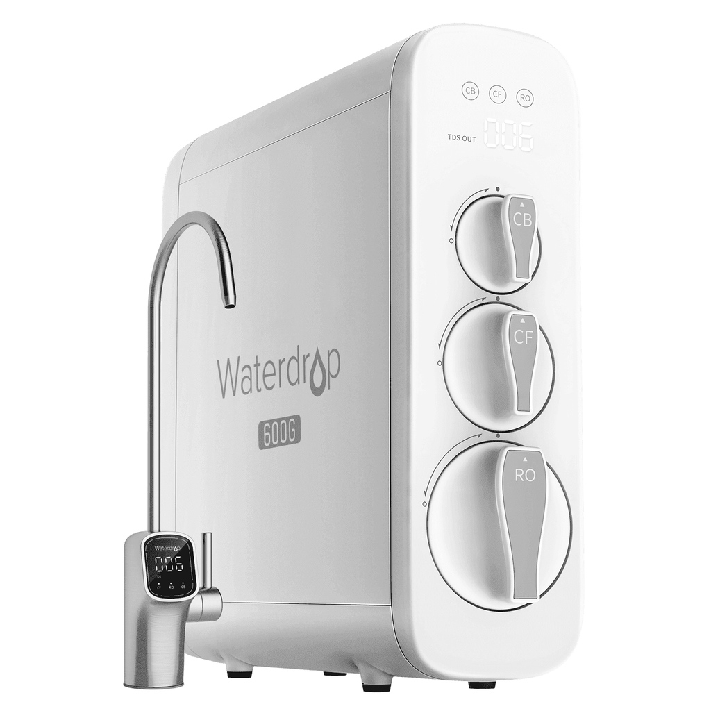 Sistema ad osmosi inversa a flusso rapido da 600 GPD - Waterdrop G3P600-BFC2
