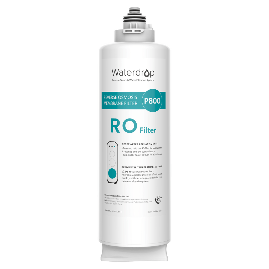 Filtro WD-G3P800-N2RO para sistemas de osmose reversa Waterdrop G3P800 | 800 GPD